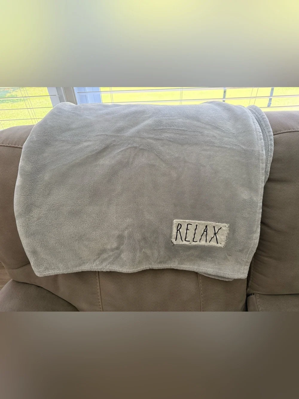 Rae Dunn Relax Throw Blanket